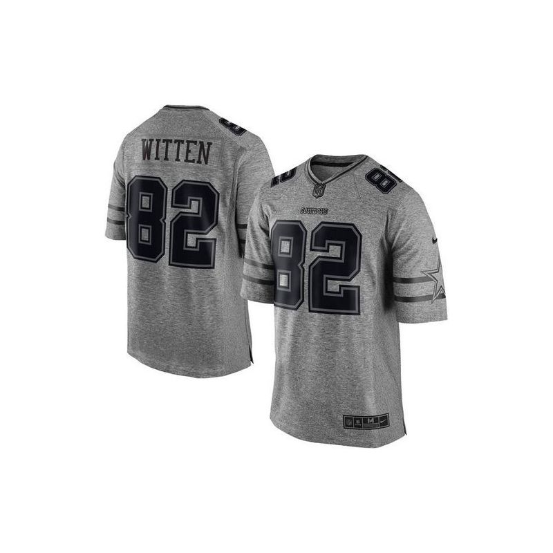 Cheap Jason Witten Cowboys Jersey From China Gridiron Gray #82