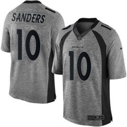 Cheap Emmanuel Sanders Broncos Jersey From China Gridiron Gray #10