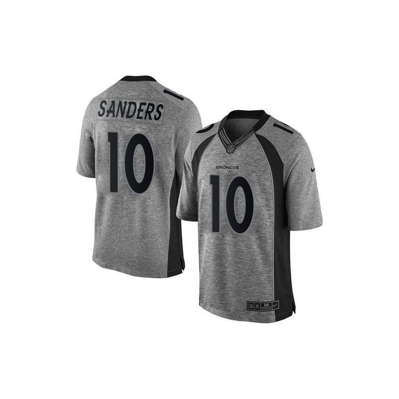 Cheap Emmanuel Sanders Broncos Jersey From China Gridiron Gray #10