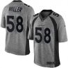 Cheap Von Miller Broncos Jersey From China Gridiron Gray #58