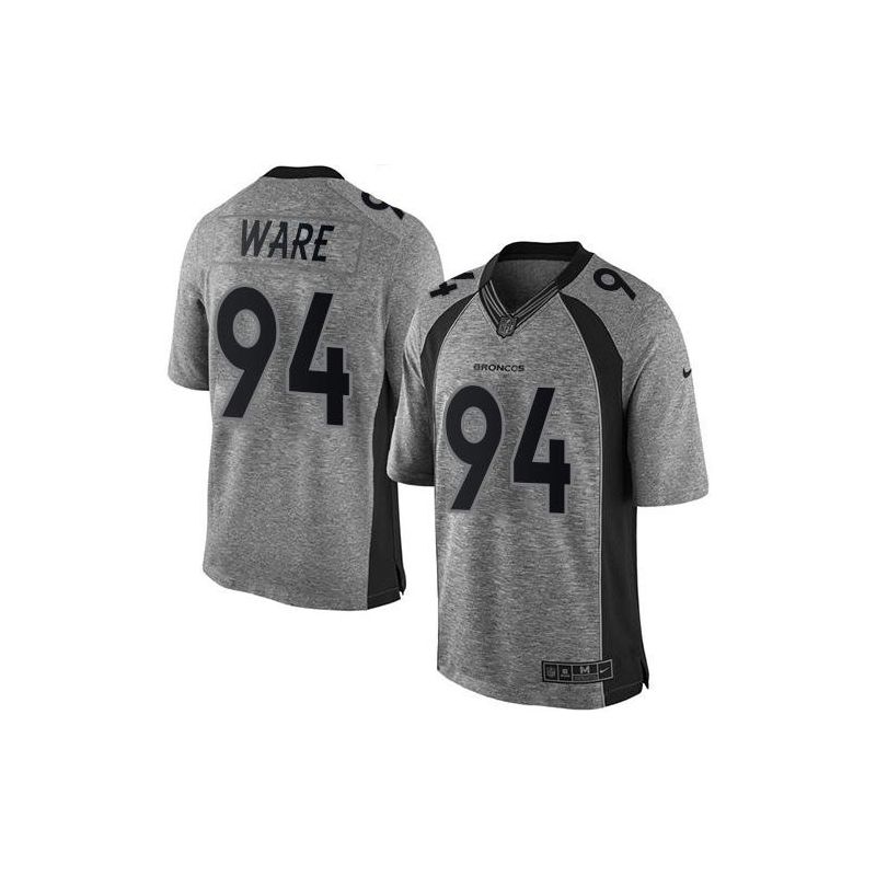 Cheap DeMarcus Ware Broncos Jersey From China Gridiron Gray #94