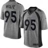 Cheap Derek Wolfe Broncos Jersey From China Gridiron Gray #95