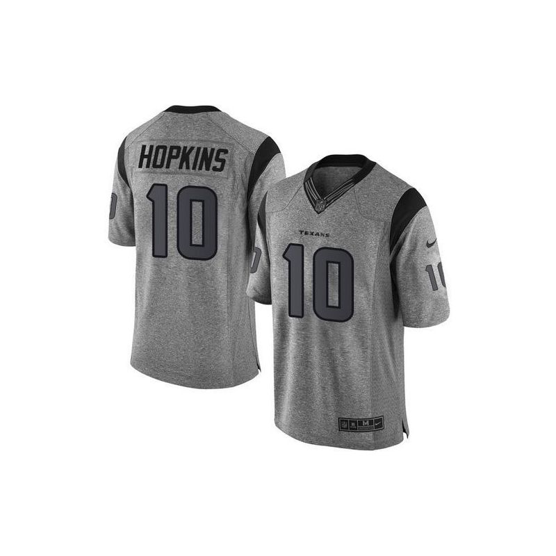 Cheap DeAndre Hopkins Texans Jersey From China Gridiron Gray #10