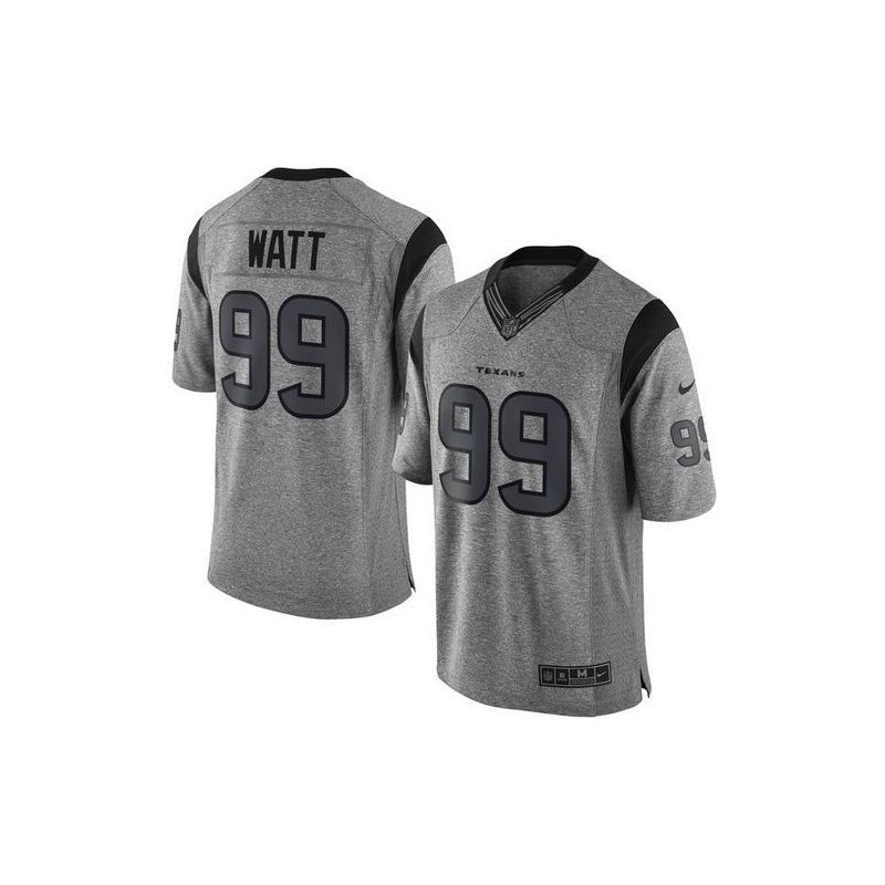 Cheap JJ Watt Texans Jersey From China Gridiron Gray #99