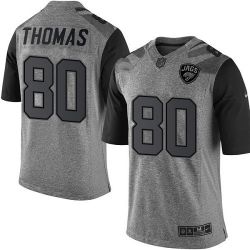 Cheap Julius Thomas Jaguars Jersey From China Gridiron Gray #80