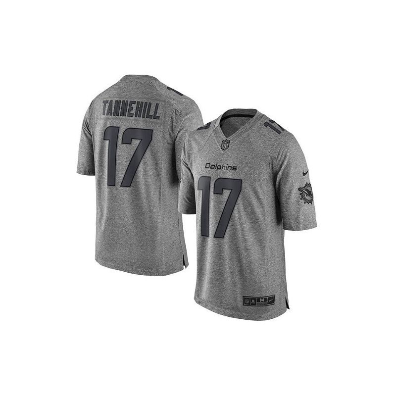 Cheap Ryan Tannehill Dolphins Jersey From China Gridiron Gray #17