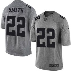 Cheap Harrison Smith Vikings Jersey From China Gridiron Gray #22