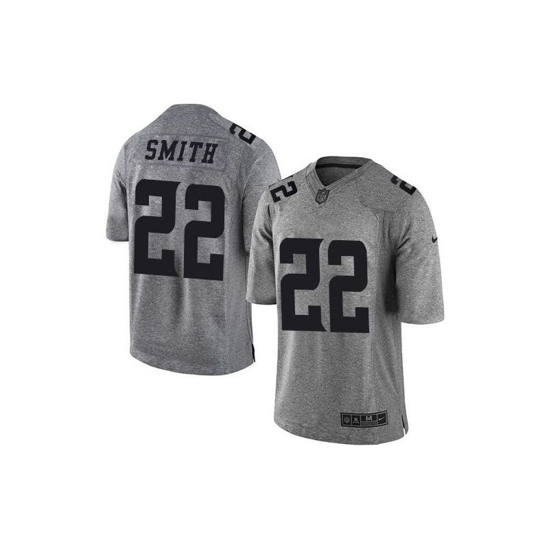 Cheap Harrison Smith Vikings Jersey From China Gridiron Gray #22