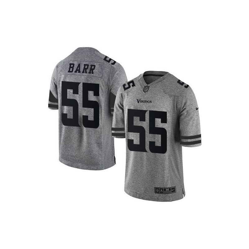 Cheap Anthony Barr Vikings Jersey From China Gridiron Gray #55