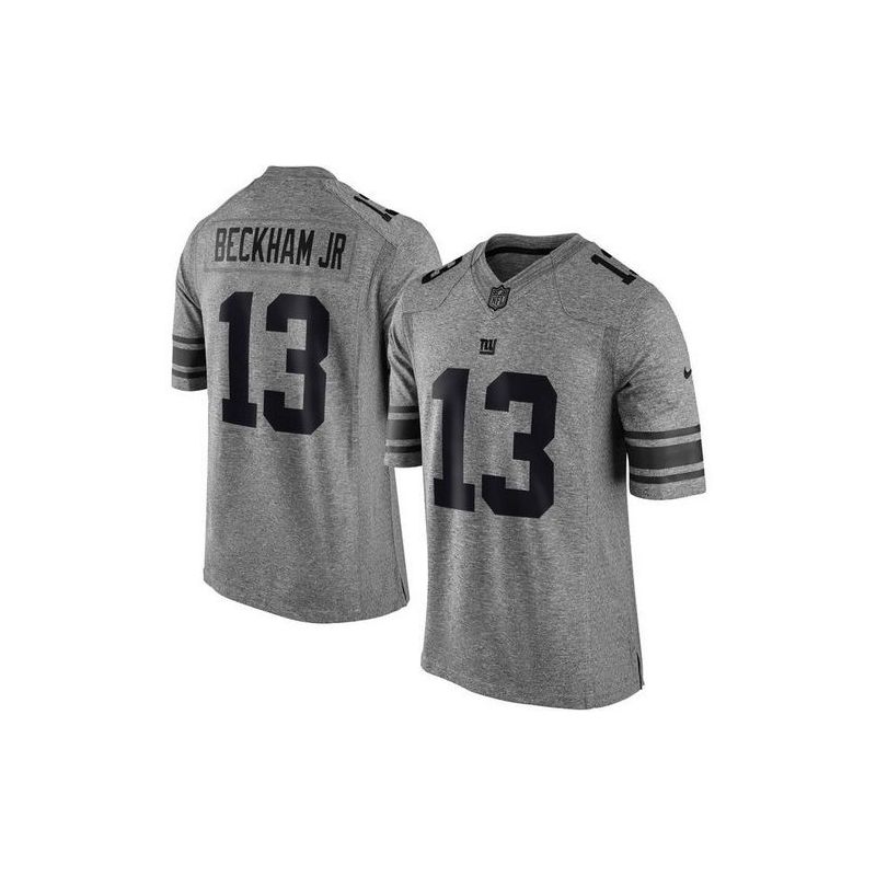 Cheap Odell Beckham JR Giants Jersey From China Gridiron Gray #13