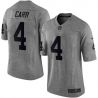Cheap Derek Carr Raiders Jersey From China Gridiron Gray #4