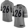 Cheap LeVeon Bell Steelers Jersey From China Gridiron Gray #26