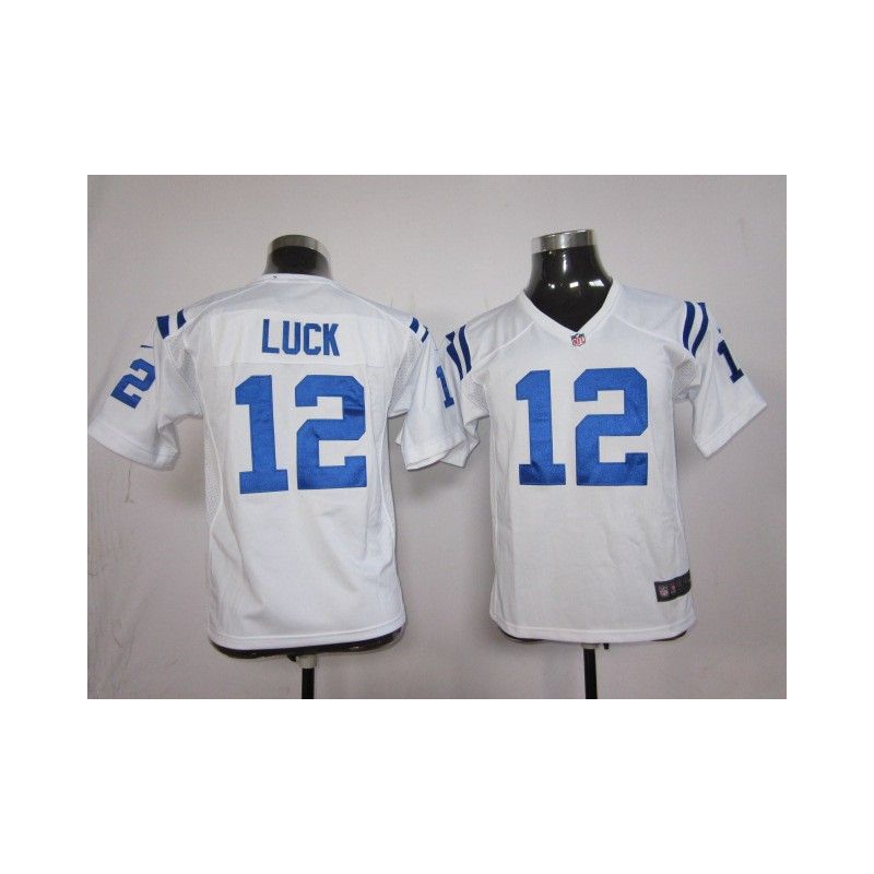Cheap Andrew Luck Colts Youth Jersey #12 White From China Cheap Andrew Luck Colts Youth Jersey #12 White From China