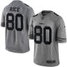 Cheap Jerry Rice 49ers Jersey From China Gridiron Gray #80