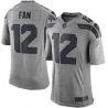 Cheap 12th Fan Seahawks Jersey From China Gridiron Gray #12