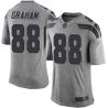 Cheap Jimmy Graham Seahawks Jersey From China Gridiron Gray #88