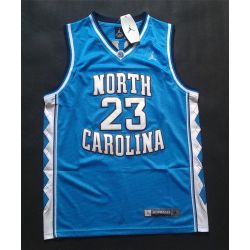 Cheap Michael Jordan University of North Carolina Jersey #23 Throwback Blue