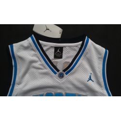 Cheap Michael Jordan University of North Carolina Jersey #23 Throwback White