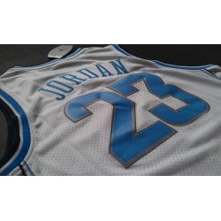 Cheap Michael Jordan University of North Carolina Jersey #23 Throwback White