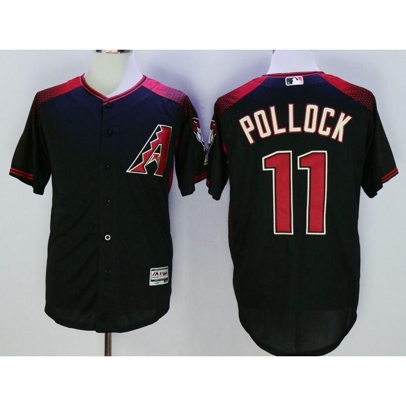 Cheap AJ Pollock Diamondbacks Jersey From China Black 2016 #11 in Men Women Youth Size