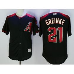 Cheap Zack Greinke Diamondbacks Jersey From China Black 2016 #21 in Men Women Youth Size