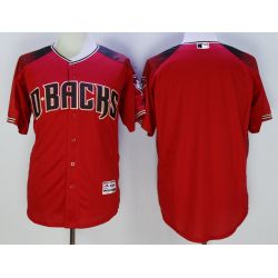 Cheap Diamondbacks Jersey From China Red Blank 2016 in Men Women Youth Size