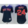 Cheap David Price Red Sox Jersey From China Navy 2016 FLEXBASE #24 in Men Women Youth Size