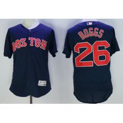 Cheap Wade Boggs Red Sox Jersey From China Navy 2016 FLEXBASE #26 in Men Women Youth Size