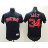 Cheap David Ortiz Red Sox Jersey From China Navy 2016 FLEXBASE #34 in Men Women Youth Size