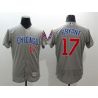 Cheap Kris Bryant Cubs Jersey From China Grey CHICAGO 2016 FLEXBASE #17 in Men Women Youth Size