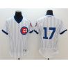 Cheap Kris Bryant Cubs Jersey From China White V-neck 2016 FLEXBASE #17 in Men Women Youth Size