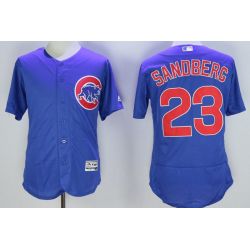 Cheap Ryne Sandberg Cubs Jersey From China Blue 2016 FLEXBASE #23 in Men Women Youth Size