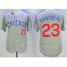 Cheap Ryne Sandberg Cubs Jersey From China Grey CHICAGO 2016 FLEXBASE #23 in Men Women Youth Size
