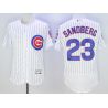 Cheap Ryne Sandberg Cubs Jersey From China White 100 anniversary 2016 FLEXBASE #23 in Men Women Youth Size