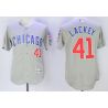 Cheap John Lackey Cubs Jersey From China Grey CHICAGO 2016 FLEXBASE #41 in Men Women Youth Size