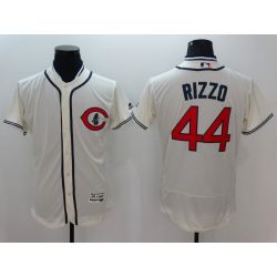 Cheap Anthony Rizzo Cubs Jersey From China Cream 2016 FLEXBASE #44 in Men Women Youth Size