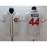 Cheap Anthony Rizzo Cubs Jersey From China Cream 2016 FLEXBASE #44 in Men Women Youth Size