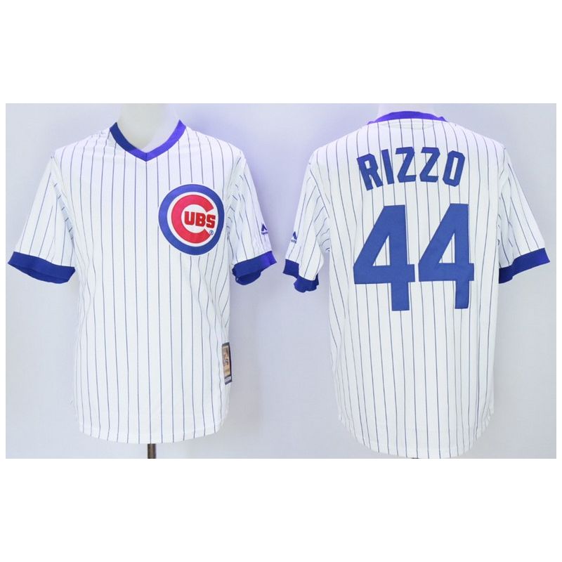 Cheap Anthony Rizzo Cubs Jersey From China White 1988 throwback #44 in Men Women Youth Size