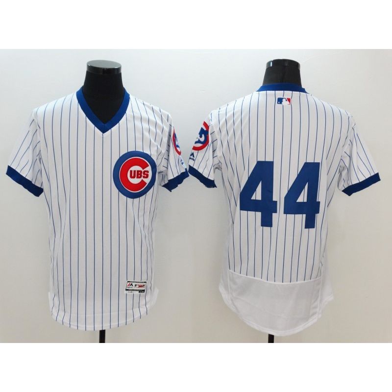 Cheap Anthony Rizzo Cubs Jersey From China White V-neck 2016 FLEXBASE #44 in Men Women Youth Size