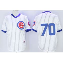 Cheap Joe Maddon Cubs Jersey From China White 1988 Turn Back the Clock #70 in Men Women Youth Size