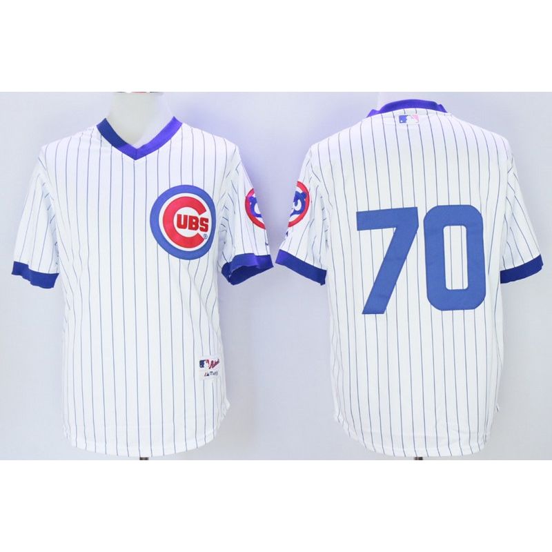 Cheap Joe Maddon Cubs Jersey From China White 1988 Turn Back the Clock #70 in Men Women Youth Size