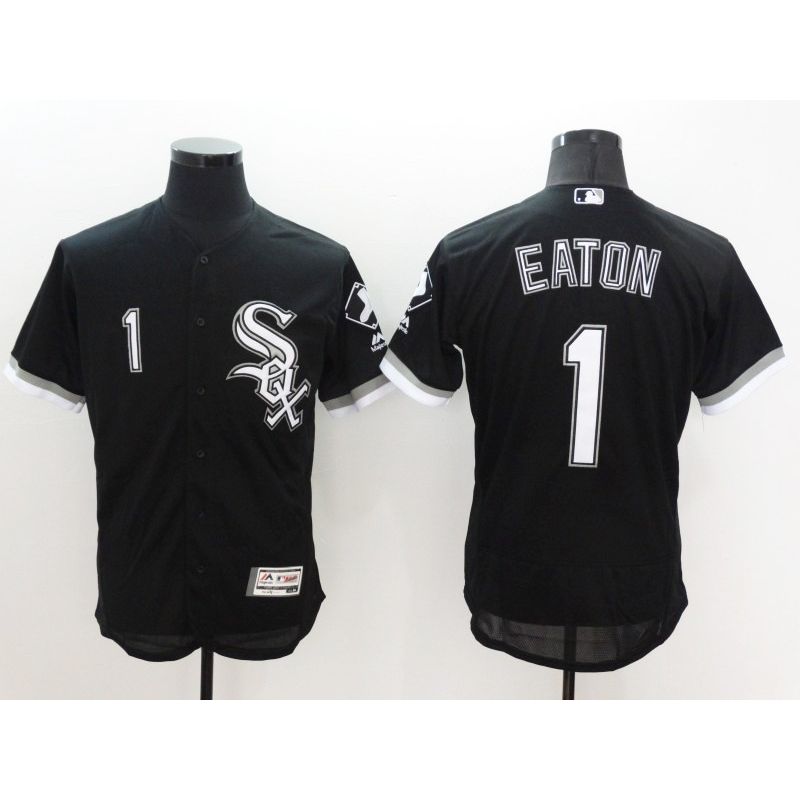 Cheap Adam Eaton White Sox Jersey From China Black 2016 FLEXBASE #1 in Men Women Youth Size