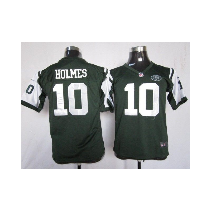 Cheap Santonio Holmes Jets Youth Jersey #10 Green From China