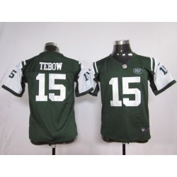 Cheap Tim Tebow Jets Youth Jersey #15 Green From China