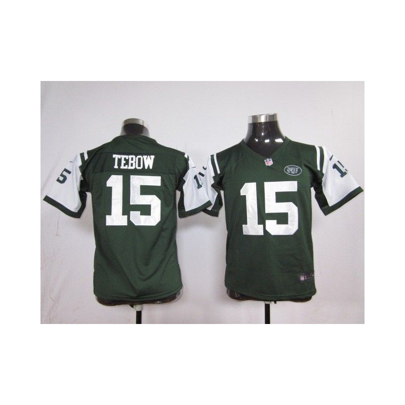 Cheap Tim Tebow Jets Youth Jersey #15 Green From China