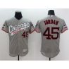 Cheap Michael Jordan White Sox Jersey From China Grey 2016 FLEXBASE #45 in Men Women Youth Size