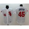 Cheap Michael Jordan White Sox Jersey From China White Fashion Stars & Stripes 2016 FLEXBASE #45 in Men Women Youth Size