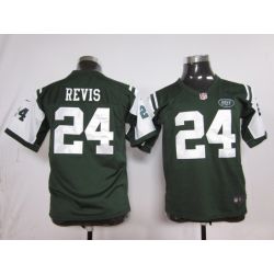 Cheap Darrelle Revis Jets Youth Jersey #24 Green From China