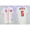 Cheap Johnny Bench Reds Jersey From China White #5 in Men Women Youth Size