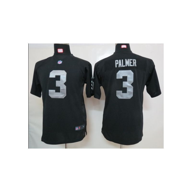 Cheap Carson Palmer Raiders Youth Jersey #3 Black From China